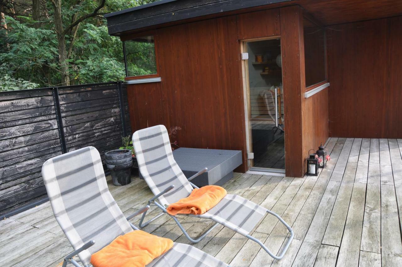 Ferienwohnung Am Einsteinhaus Caputh Esterno foto